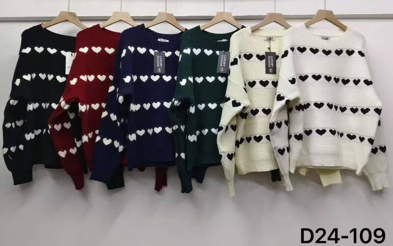 Swetry damskie Roz Standard, Mix Kolor Paczka 10 szt